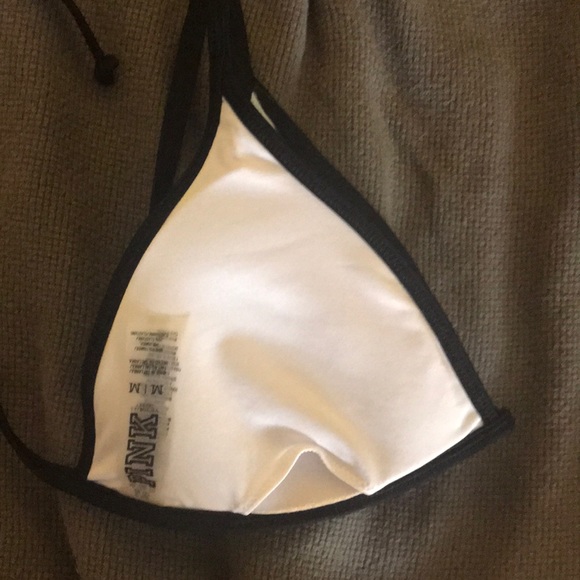 Pink triangle bathing suit top - Picture 2 of 5